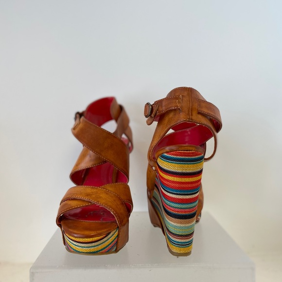 Unlisted Strappy Wedges - Picture 1 of 5